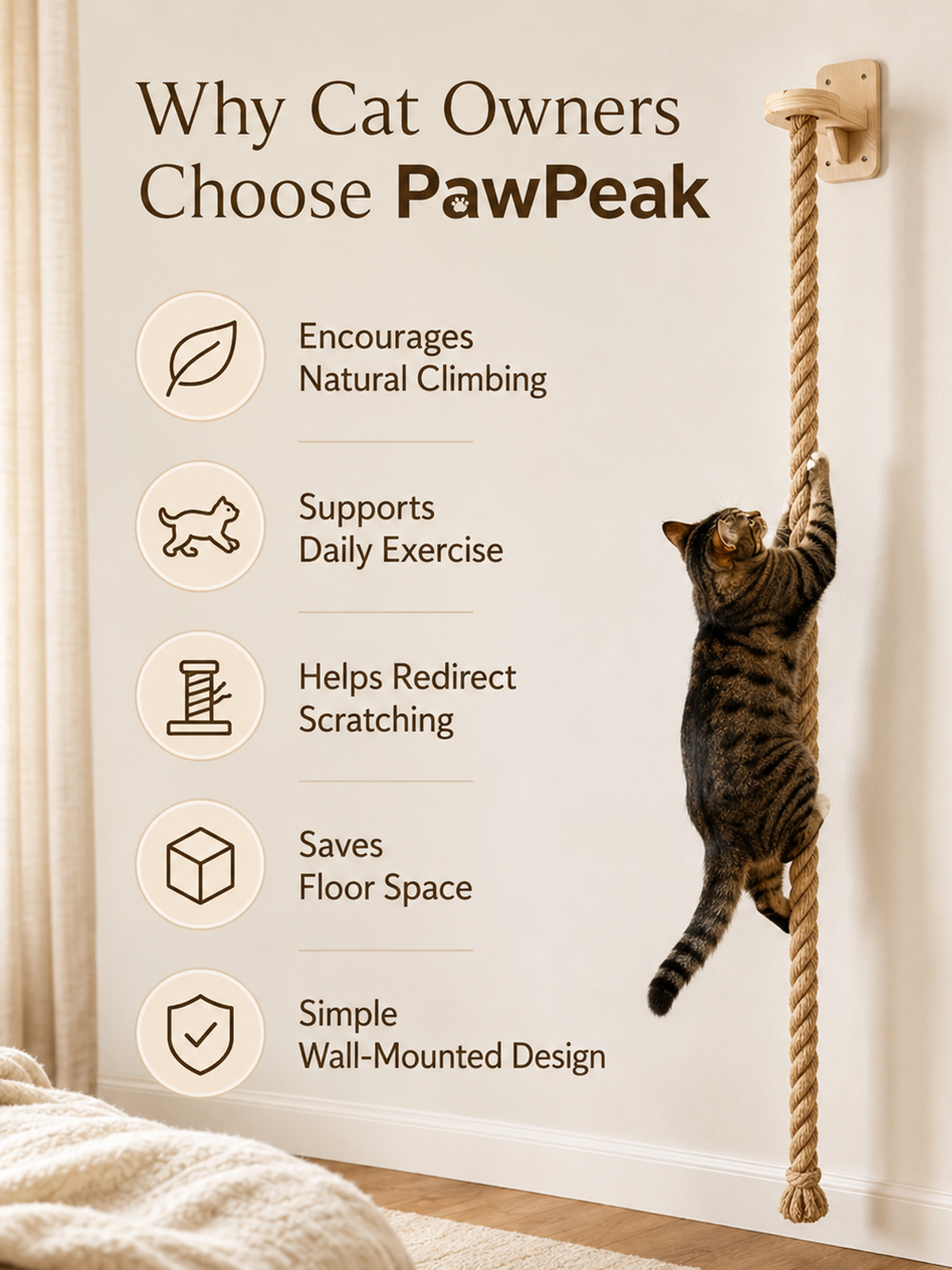 PawPeak ClimbRope™